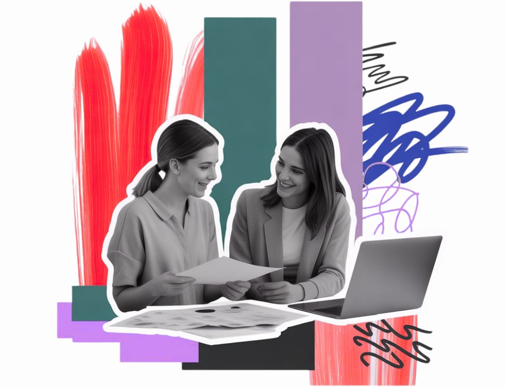 2 femmes travaille